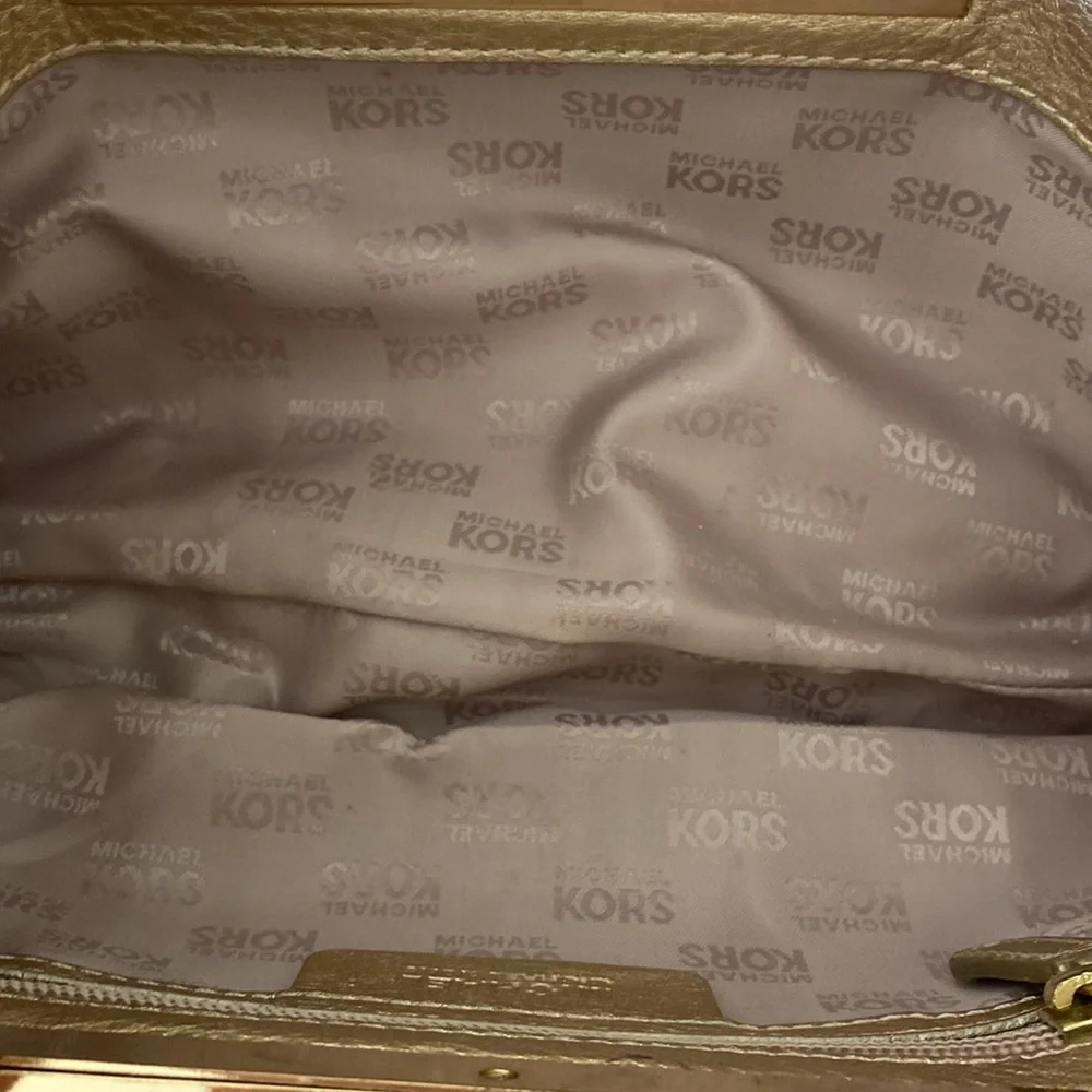 Michael Michael Kors Berkley woven clutch bag